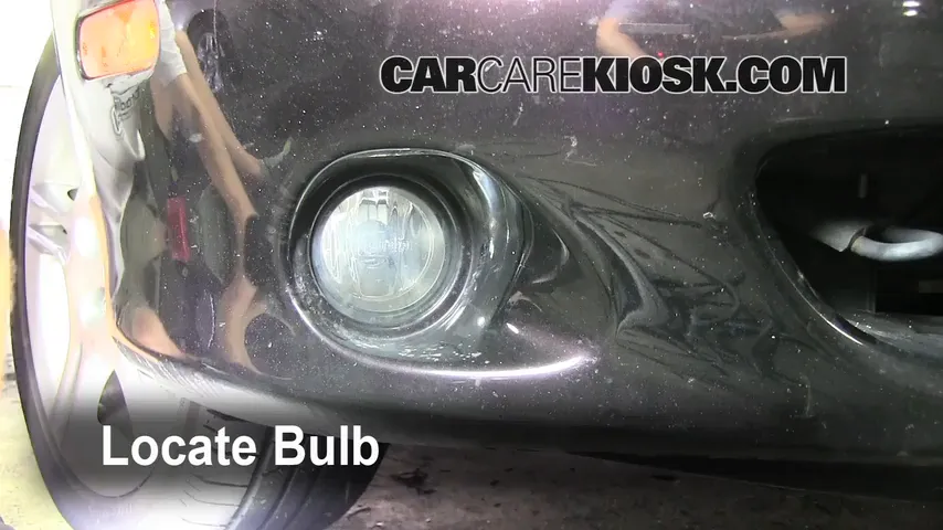 2005 Mazda Miata LS 1.8L 4 Cyl. Éclairage Feu antibrouillard (remplacer l'ampoule)